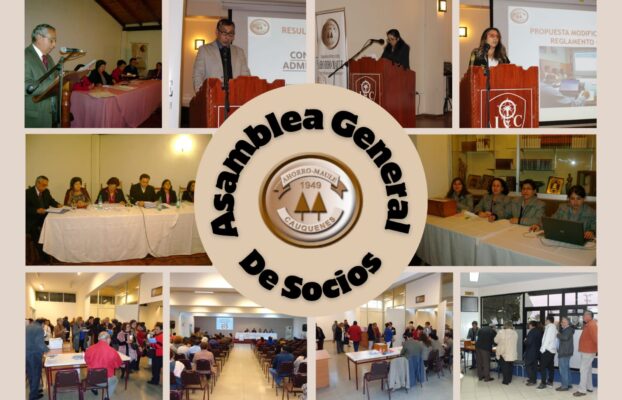 ASAMBLEA GENERAL ANUAL DE SOCIOS Y SOCIAS.